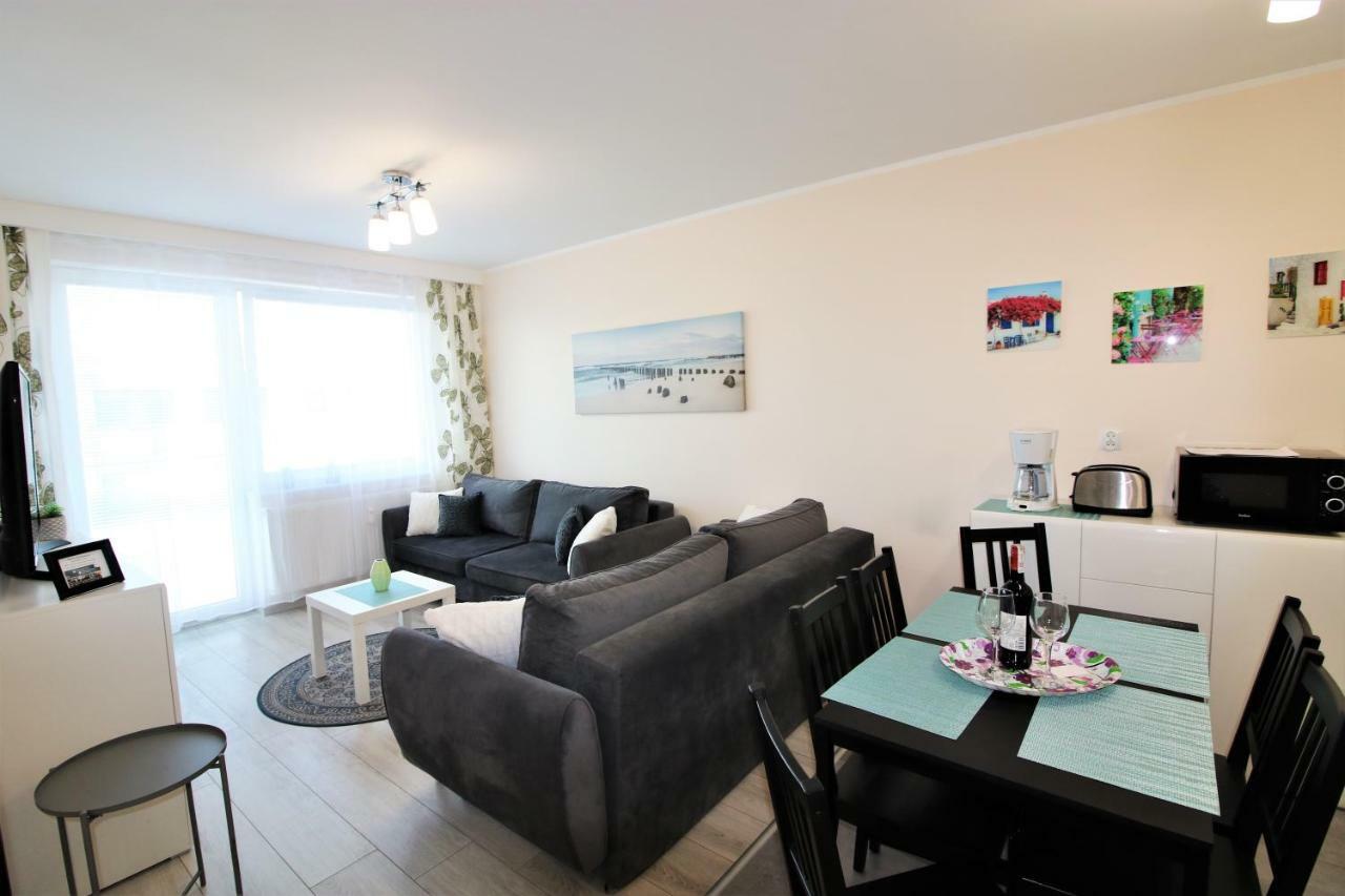 Apartament Superior Pastelowy Przy Plazy Kołobrzeg Extérieur photo
