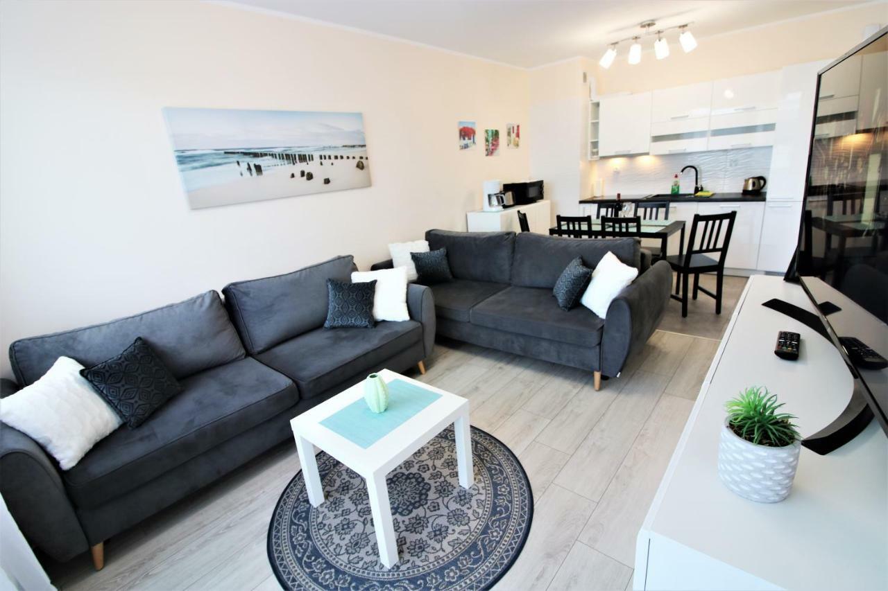Apartament Superior Pastelowy Przy Plazy Kołobrzeg Extérieur photo