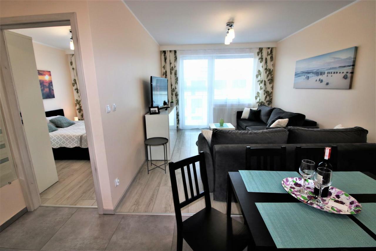 Apartament Superior Pastelowy Przy Plazy Kołobrzeg Extérieur photo
