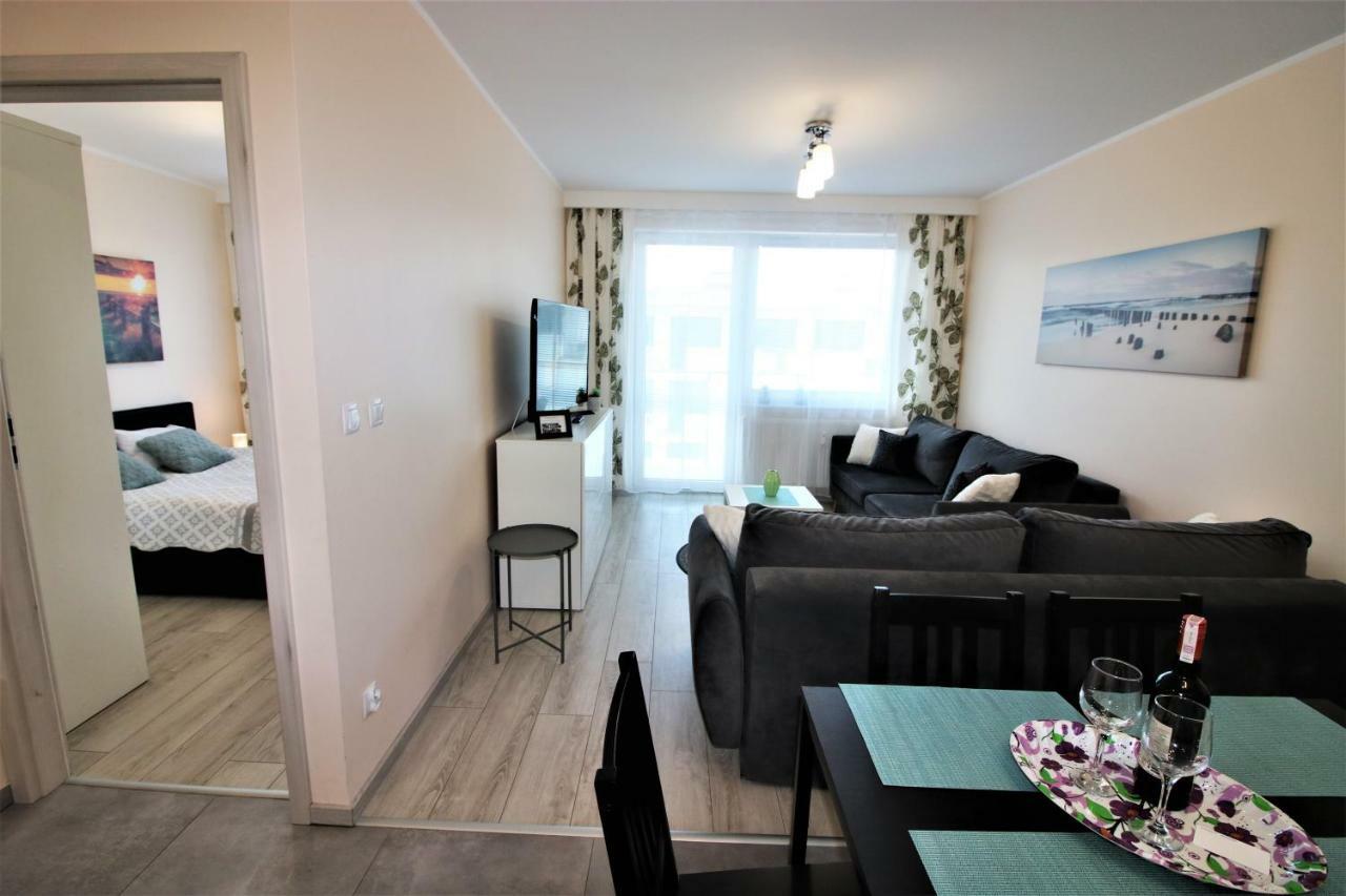 Apartament Superior Pastelowy Przy Plazy Kołobrzeg Extérieur photo